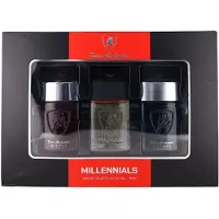 Tonino lamborghini Set : Millennials, Eau de Toilette, pour hommes, 40 ml + Millennials Winner, Eau de Toilette, pour hommes, 40 ml + Millennials Dinamico, Eau de Toilette, pour hommes, 40 ml