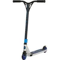 Boarddistribution Story Stuntstep Bandit DOS Argent 81 cm - Trottinette robuste pour figures acrobatiques