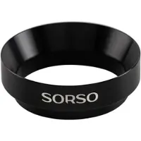 Sorso Anneau de dosage Barista, aluminium, 58 mm – noir