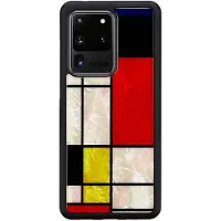 Ikins étui pour Samsung Galaxy S20 Ultra mondrian black (Samsung Galaxy S20 Ultra), Coque pour téléphone portable, Noir