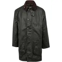 Barbour Manteau d’hiver 'Border' vert foncé