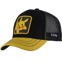 Capslab Casquette 'Freegun Pokemon Pikachu' noir