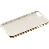 Tellur Coque Hard Case pour iPhone 7 Plus Horizontal Stripes or (Apple iPhone 7 Plus), Coque pour téléphone portable, Or