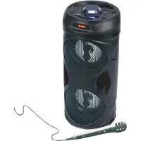 Manta SPK815 Haut-parleur noir (3 h), Enceinte Bluetooth, Noir