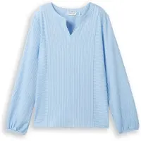 Tom Tailor Chemisier opal / bleu clair