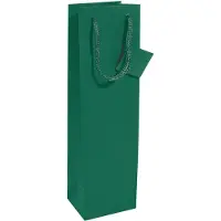 Sigel 5 sacs à bouteilles verts 10,0 x 35,0 cm