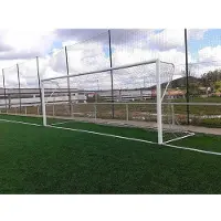 Softee Paire de bases pour buts de football 11 à enrouler avec filet