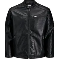Jack & Jones Rocky Ket Plus Size Jacket Noir 5XL Homme