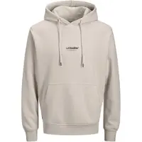 Jack & Jones Soho Plus Size Hoodie Beige 5XL Homme
