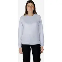 Armani Exchange pour femme. XW000826AF13397U0002 Sweat à col ras du cou avec logo blanc (XS), Casuel, Sport, Multisport, Viscose