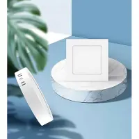 Aigostar , plafonnier LED 12W, 4000K, luminosité de 1350 lumens, diamètre de 17,4 cm