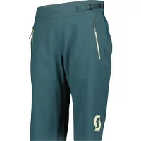 SCOTT Pantalon de vélo court , modèle Trail Storm WP, couleur verte, taille XS