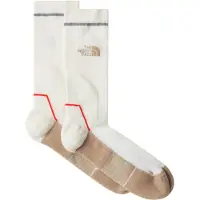 The North Face Chaussettes de sport 'Trail Run' camel / gris / rouge / blanc cassé