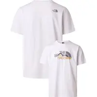 The North Face T-Shirt 'Mountain Line' blanc