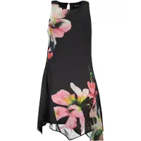 Desigual Robe courte NALA ASIMETRICO femmes - Noir - EU L