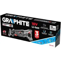 Graphite scie sabre sans balais 18V énergie +