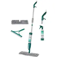 Beldray Antibac Spray & Clean Mop - Mop électrique avec spray - Bouteille d'eau réutilisable 400ml - Mop en microfibres