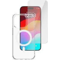4smarts Kit de démarrage 360 (Apple iPhone 15 Plus), Coque pour téléphone portable, Transparent