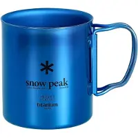 Snow Peak Mug en titane double paroi 450
