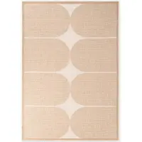 Hanse Home Tapis d'intérieur et d'extérieur , résistant aux intempéries, robuste, réversible, en jute, couleur blanche - 200x290 cm