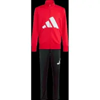 Adidas Survêtement 'Essentials' rouge / noir / blanc