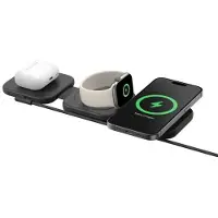 Belkin BoostCharge Pro Écouteurs, Smartphone, Smartwatch Noir Secteur, USB Recharge sans fil Charge rapide Intérieure