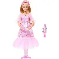 Barbie The Nutcracker: Clara The Ballerina Doll Rose Enfants