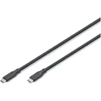 Digitus AK-300342-010-S USB 3.2 Kabel Typ C -C Silikon St/St 1m schwarz