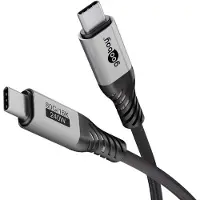 Goobay Câble USB-C 4 - version 2 - 80 Gbps - 240 watts