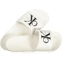 Calvin Klein chausson pour homme en polyuréthane blanc
