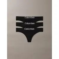 Calvin Klein Underwear String noir / blanc