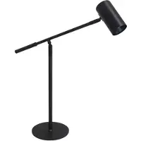 Enovalite Lampe de table LED, noire (GU10)