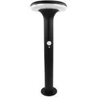 Enovalite Lampe d'allée solaire avec capteur PIR (300 lm, IP54)