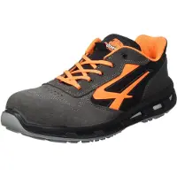 U Power Red Lion Orange, chaussures de sécurité, légères et confortables, nylon extrêmement respirant, protection anti-crevaison, insert Infinergy, avec embouts en aluminium - Orange 45