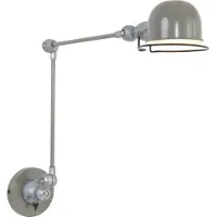 Mexlite Applique murale - vert - Davin - plastique métal - lampe de lit - E14 - 7656G -