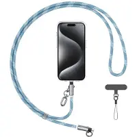 Usams Smycz Do Telefonu Z Kablem Do Ładowania Sj746 30W Usb-C Do Lightning 1.2M Niebieski