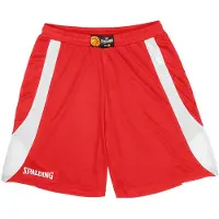 Spalding Short de basketball Jam Hommes - Rouge / Blanc