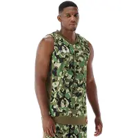 Spalding Reversible Sleeveless T-shirt Vert S Homme