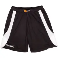 Spalding Short de basketball Jam Hommes - Rouge / Blanc
