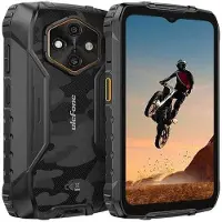 Ulefone RUGKING 4 PRO 4G 8/128GB BLACK (128 Go, Noir, 6.56", 4G), Téléphone portable, Noir