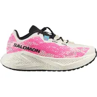 Salomon Chaussures de running AERO GLIDE 4 GRVL "Vanilla Ice/Knockout Pink/Black" pour Femme