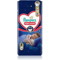 Pampers Night Pants Size 5 culottes de protection jetables pour la nuit 11-17 kg 46 pcs