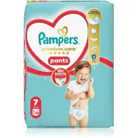 Pampers Premium Care Pants Size 7 culottes de protection jetables 15+ kg 40 pcs