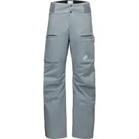 Mammut - Pantalon de ski thermique et isolant - Stoney HS Thermo Pants Men Strata pour Homme - Taille M - Gris