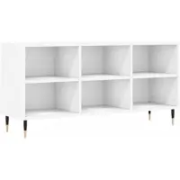 vidaXL Armoire TV Blanc 103,5x30x50 cm Bois composite