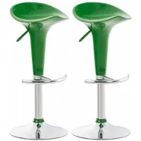 CLP lot de 2 tabourets de bar Saddle