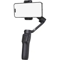 Hohem Stabilisateur portable et pliable de smartphone 3 axes avec télécommande détachable et batterie 11 h - Noir