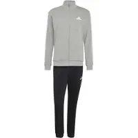 Adidas Survêtement gris chiné / noir / blanc