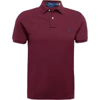 Ralph Lauren T-Shirt bleu / lie de vin