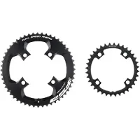 Fsa Sl-k/powerbox Bcd 110 Abs 4b Shimano 2x12s Wa975/wb140 Chainring Argenté 52/36t
